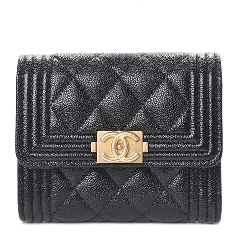 chanel compact flap wallet|Chanel small zip wallet.